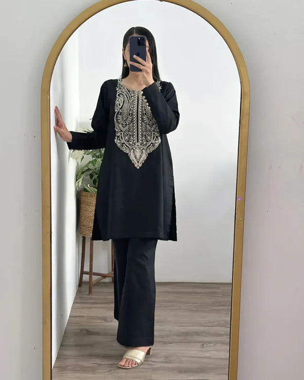 Haya Embroidered -2pc